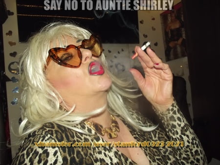 say no to auntie shirley         