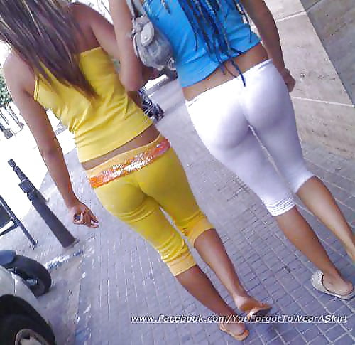 Sex Gallery Candid young slut : transparent legging II