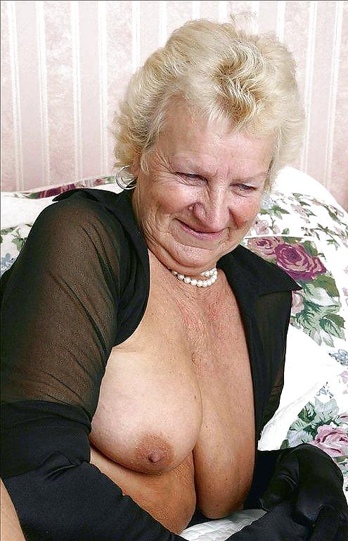 Sex Gallery Grandma in bed.