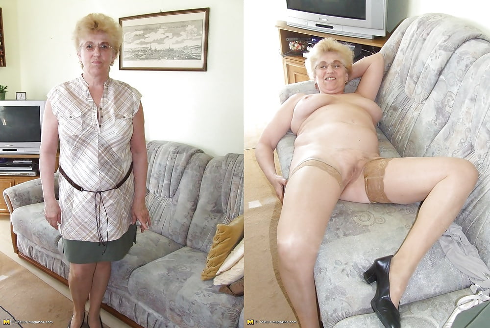 Clothed Unclothed Grannies Photos Hot Sex Picture