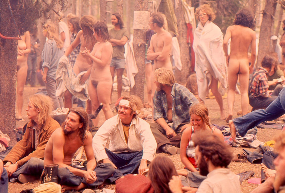Hippy orgy.