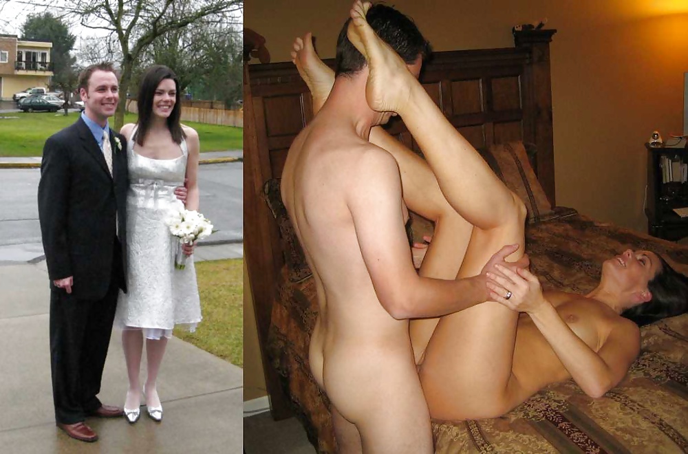 Sex Gallery Real Amateur Brides Dressed Undressed 15