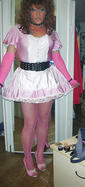 Redhead long hair sissy doctor