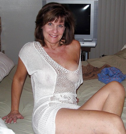 Mature women in see through lingerie