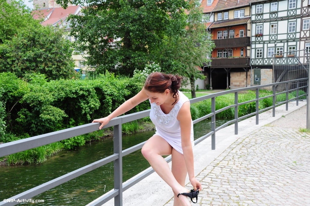 Nackt durch erfurt