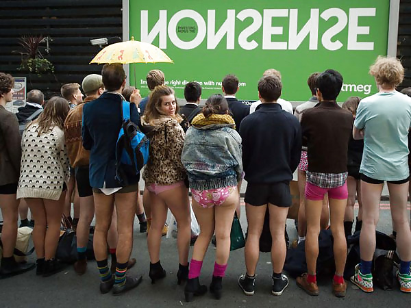 Sex Gallery World Wide Strip Down For No Pants Subway Ride Day 2015