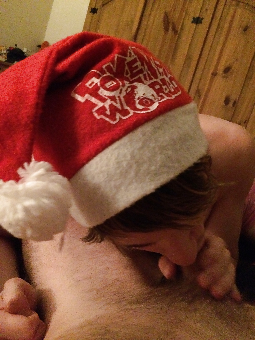 Sex Gallery SKILLED BLOWJOB Merry Christmas