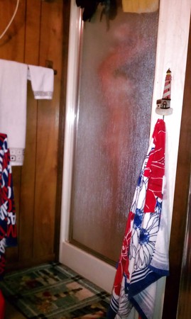 Showering