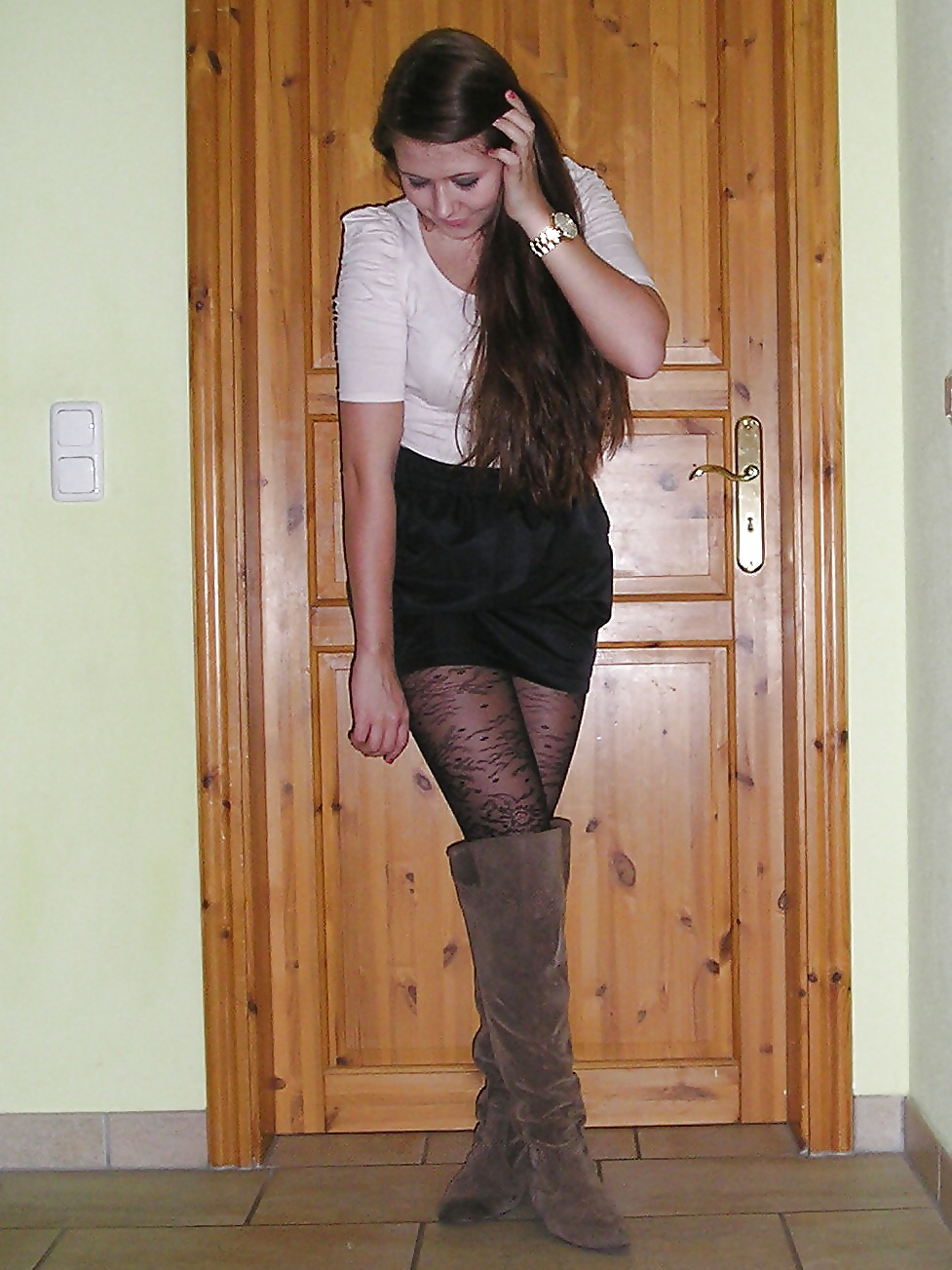 Sex Gallery pantyhose pose10.1