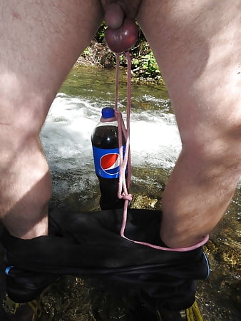 Bubble uncut outdoor bdsm