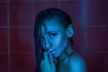 wet girl         